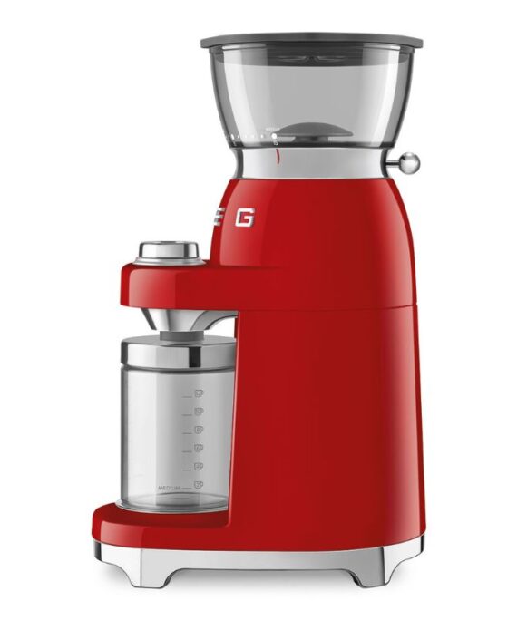 Młynek do kawy SMEG 50's Style CGF03RDEU Czerwony