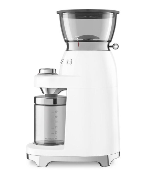 Młynek do kawy SMEG 50's Style CGF03WHEU Biały