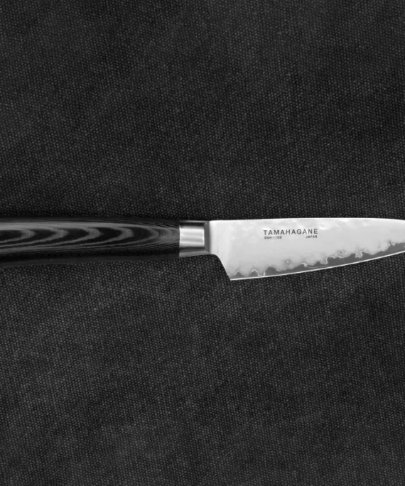 Nóż uniwersalny Tamahagane Tsubame Black VG-5 9 cm