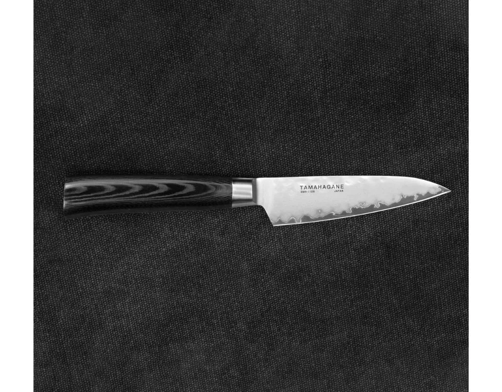 Nóż uniwersalny Tamahagane Tsubame Black VG-5 9 cm