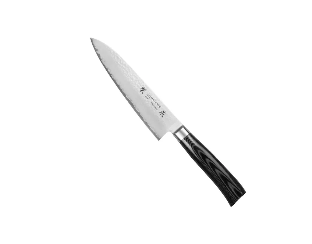 Nóż Szefa kuchni Tamahagane Tsubame Black VG-5 18 cm