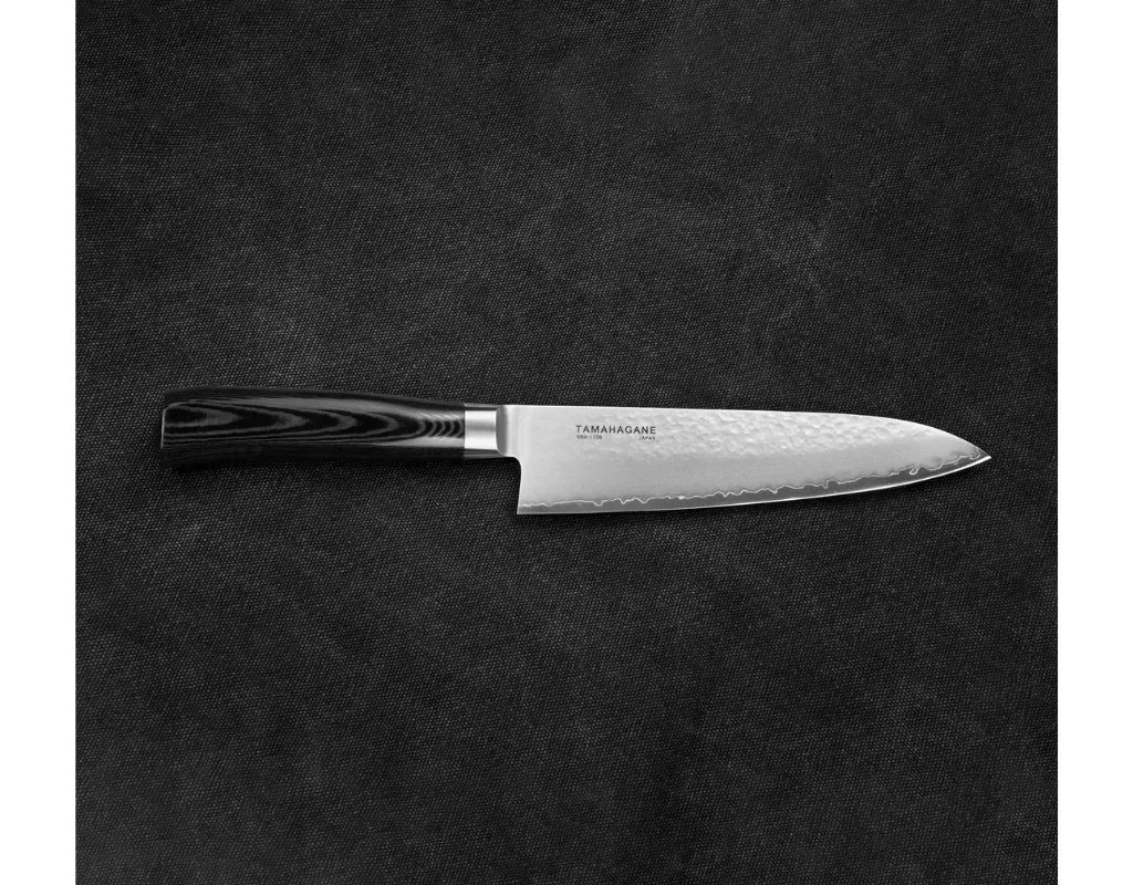 Nóż Szefa kuchni Tamahagane Tsubame Black VG-5 18 cm