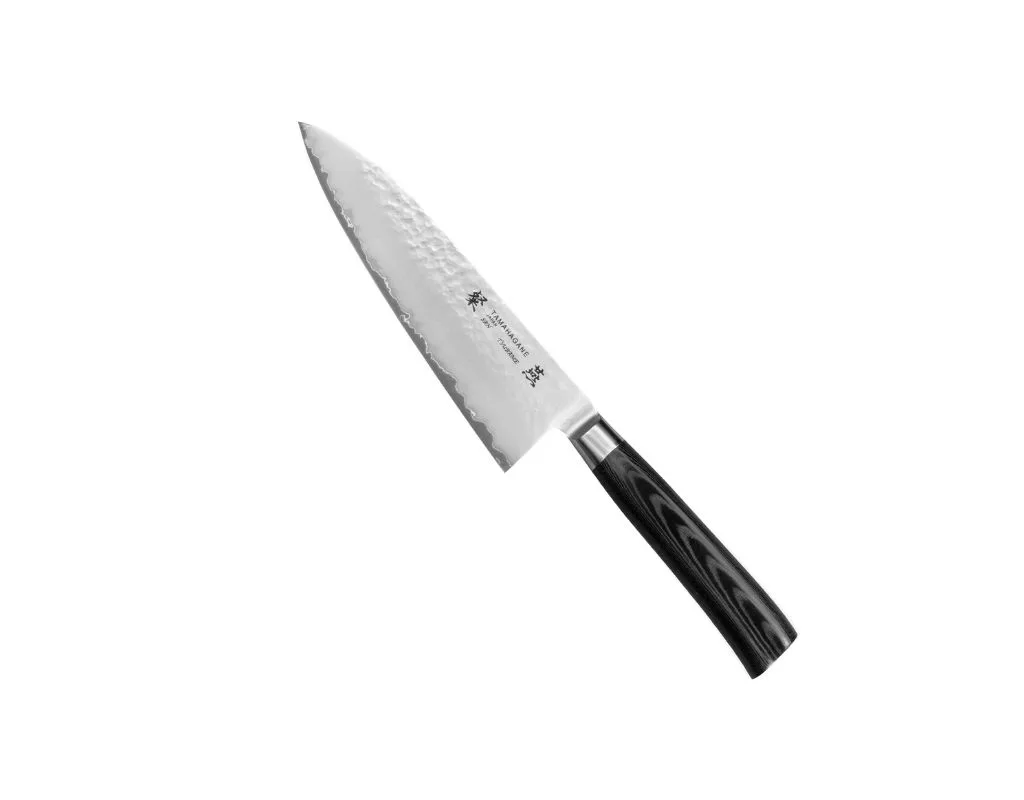 Nóż Szefa kuchni Tamahagane Tsubame Black VG-5 15 cm