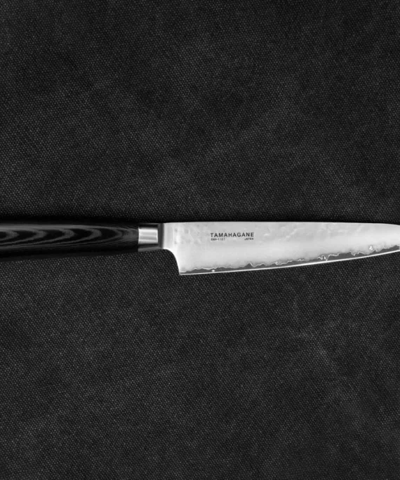 Nóż uniwersalny Tamahagane Tsubame Black VG-5 15 cm