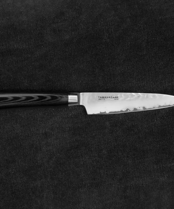 Nóż uniwersalny Tamahagane Tsubame Black VG-5 12 cm