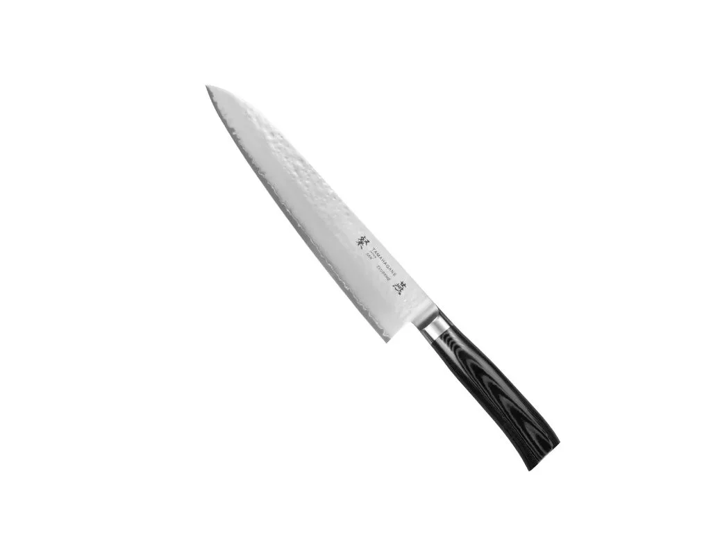 Nóż Szefa kuchni Tamahagane Tsubame Black VG-5 24 cm
