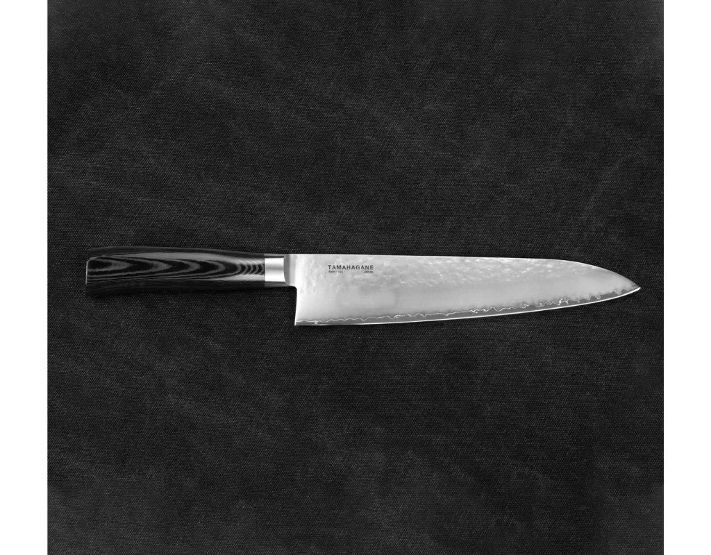 Nóż Szefa kuchni Tamahagane Tsubame Black VG-5 24 cm