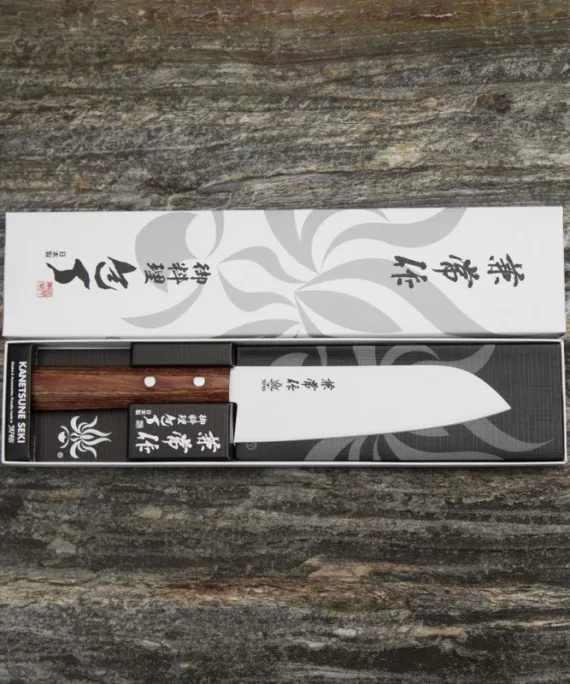 Nóż do mięsa Santoku Kanetsune 555 DSR-1k6 16,5 cm