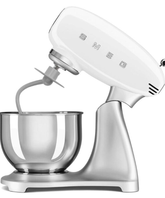 Mikser planetarny SMEG 50’s Style SMF04WHEU biały 4,8L | 800 W
