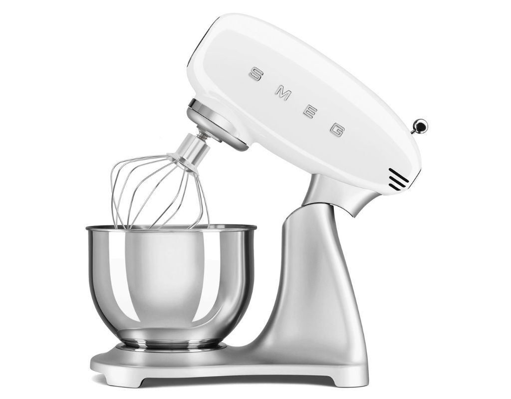 Mikser planetarny SMEG 50’s Style SMF04WHEU biały 4,8L | 800 W