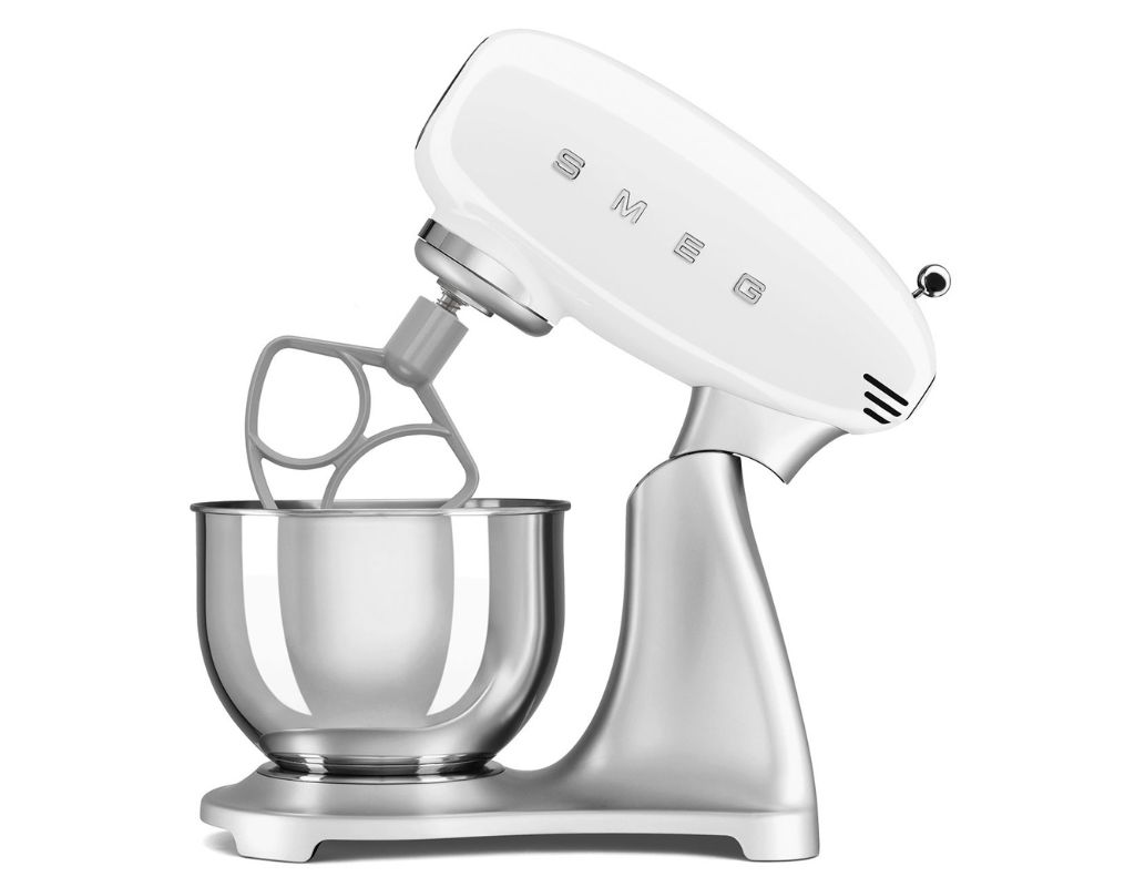 Mikser planetarny SMEG 50’s Style SMF04WHEU biały 4,8L | 800 W
