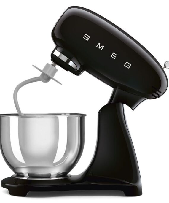 Mikser planetarny SMEG 50’s Style SMF05BLEU czarny 4,8L | 1000 W