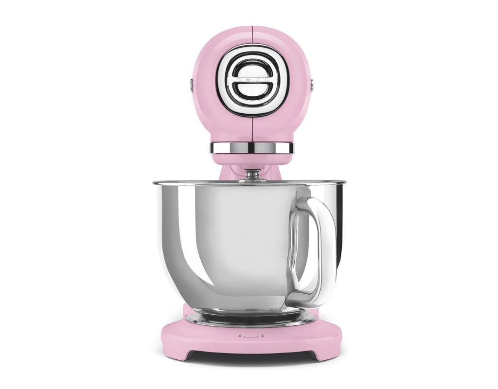 Mikser planetarny SMEG 50’s Style SMF05PKEU pastelowa róż 4,8L | 1000 W