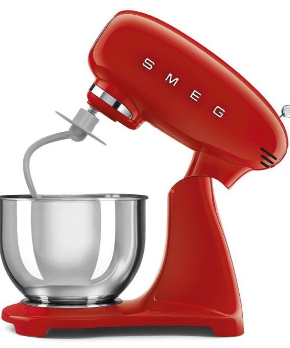 Mikser planetarny SMEG 50’s Style SMF05RDEU czerwony 4,8L | 1000 W