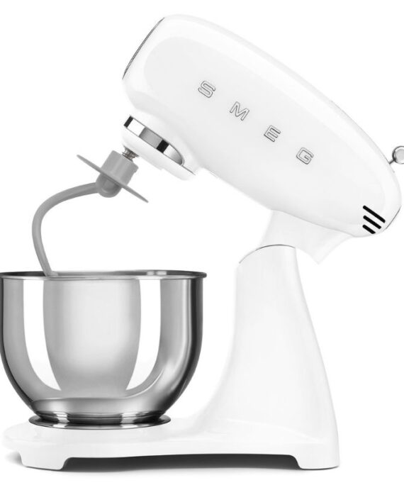 Mikser planetarny SMEG 50’s Style SMF05WHEU biały 4,8L | 1000 W